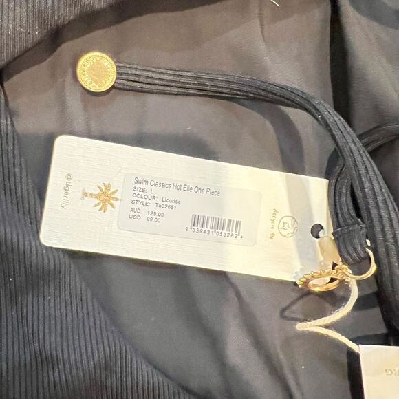 Sold out! New with tags tigerlily black bathing suit - Picture 5 of 5